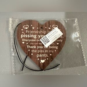 Friendship humor ornament NEW